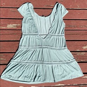 POL plunging neckline top NWOT